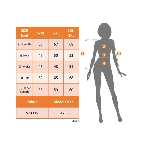 Lucky Life Kadın Uzun Kollu Yuvarlak Yaka Nervürlü Bluz - Resim 5