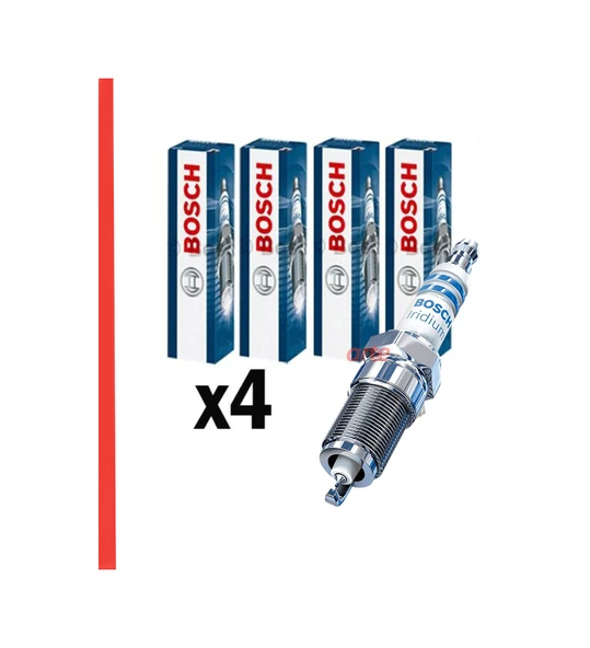 Toyota Auris 1.4 (E15) Uyumlu | Bosch İridyum Buji Takımı | 4 Adet | %100 Orijinal ürün görseli 1