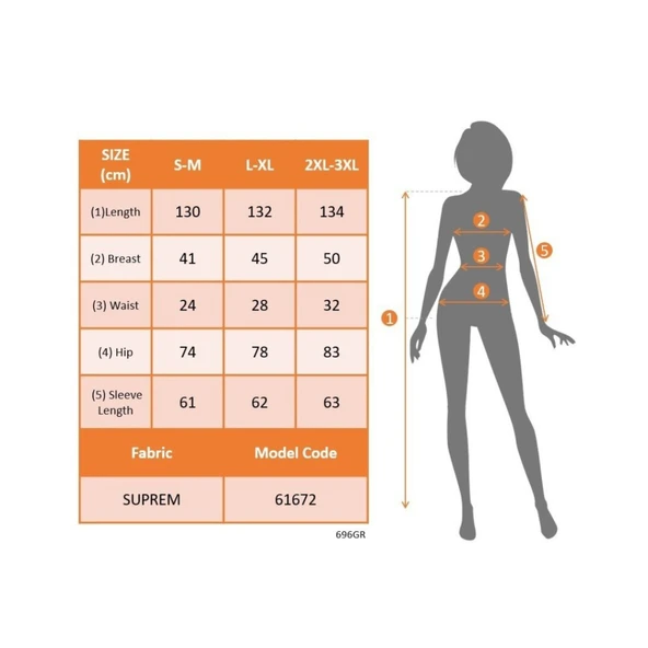 Lucky Life Kadın Uzun Kollu Kruvaze Yaka Leopar Desenli Uzun Süprem Elbise - Resim 4