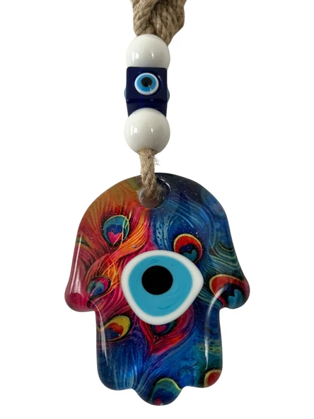 NEVCE STORE Nazar Boncuğu Duvar Süsü - Hediyelik - Şık Ev Ofis Aksesuarı - Dekoratif ürün görseli