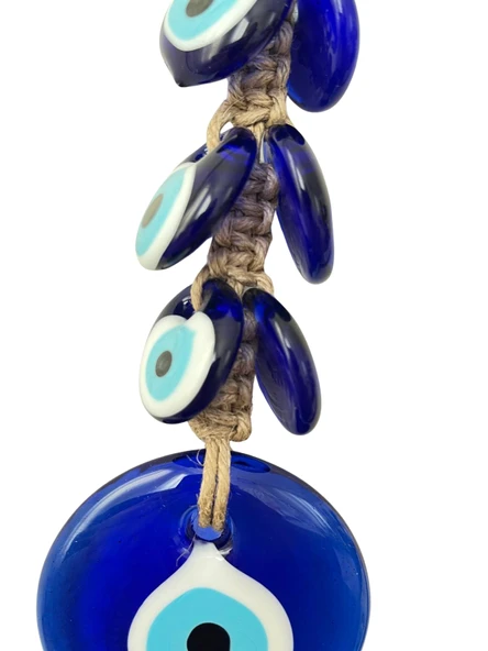 NEVCE STORE Nazar Boncuğu Duvar Süsü Büyük Boy Hediyelik Şık Ev Ofis Aksesuarı Dekoratif - Resim 5