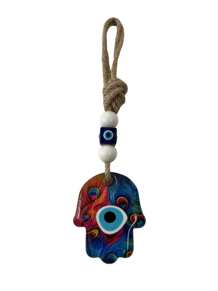 NEVCE STORE Nazar Boncuğu Duvar Süsü - Hediyelik - Şık Ev Ofis Aksesuarı - Dekoratif - Resim 2