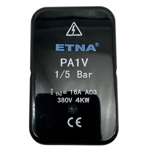 Etna Basınç Şalteri PA-1 1Bar - 5Bar  380V 1/2 ürün görseli