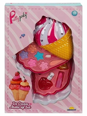 Sunman Makyaj Seti 2 Katlı Dondurma Figürlü S00002595 ürün görseli 1