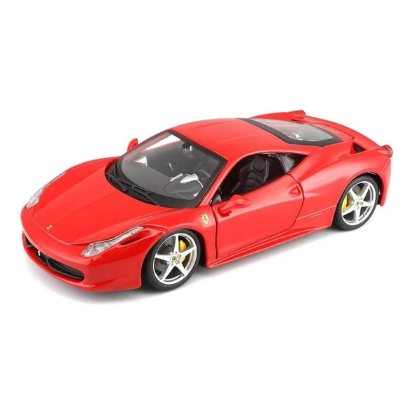 Bburago 124 Ferrari 458 Italia Kırmızı Model Araba ürün görseli