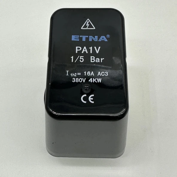 Etna Basınç Şalteri PA-1 1Bar - 5Bar  380V 1/2 - Resim 5