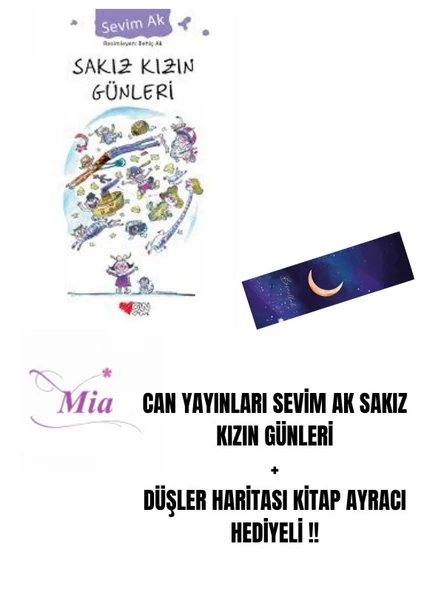 CAN YAYINLARI SEVİM AK SAKIZ KIZIN GÜNLERİ ürün görseli