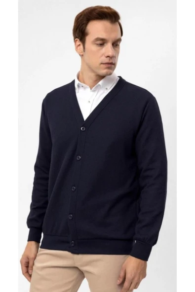 EXCULUSİVE SMART CASUAL DÜĞMELİ HIRKA - Resim 3