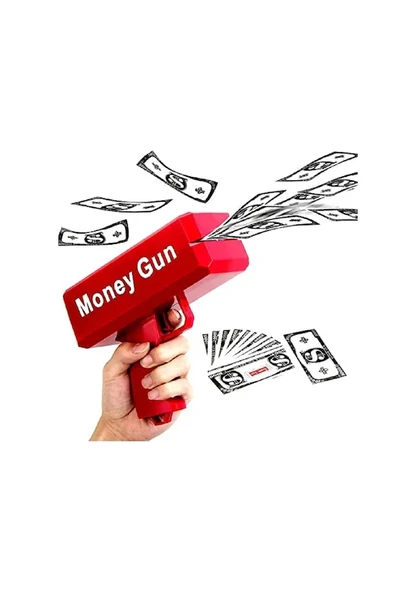 Otomatik Para Fırlatma Saçma Tabancası Yılbaşı Oyunları Yılbaşı Parti Malzemeleri Eğlenceli Tabanca ürün görseli 1