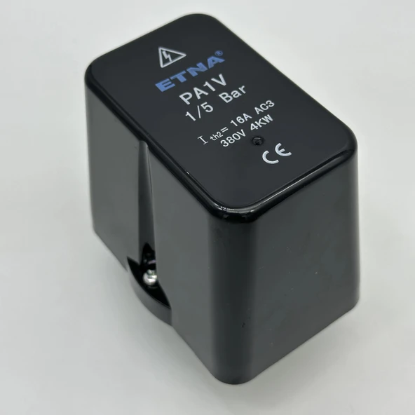 Etna Basınç Şalteri PA-1 1Bar - 5Bar  380V 1/2 - Resim 2