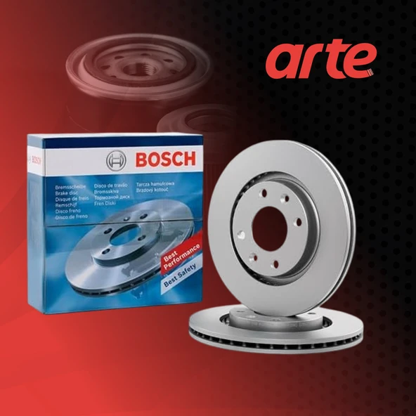 Peugeot 301 (2012–2024) Uyumlu | Ön Fren Disk Takımı | İçten Havalandırmalı | 2 Adet | %100 Orijinal ürün görseli 1