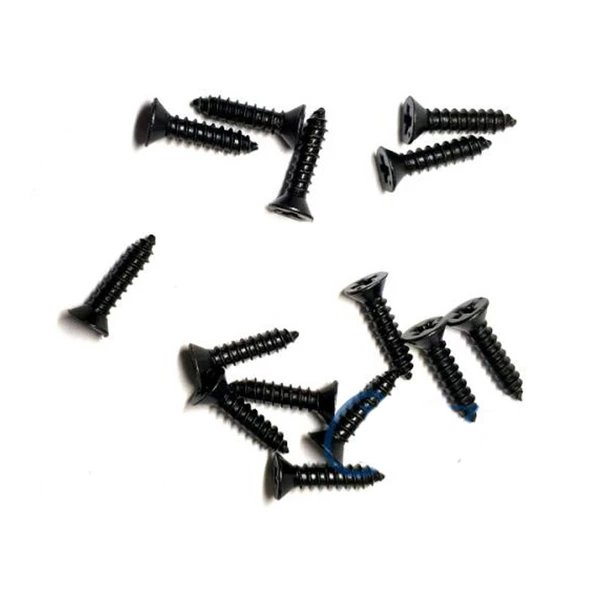 Klips, Menteşe, Ayak, Ağaç, Sunta Vidası 2,2x7,5mm - Siyah 1000 Adet (770770) ürün görseli 1