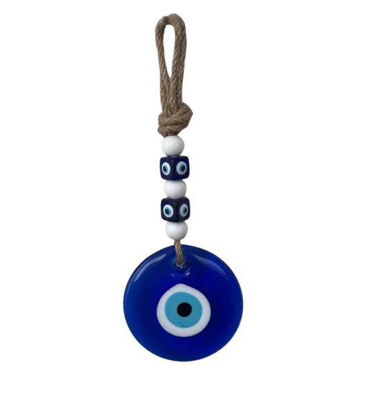 NEVCE STORE Nazar Boncuğu Duvar Süsü Büyük Boy Hediyelik Şık Ev Ofis Aksesuarı Dekoratif - Resim 2