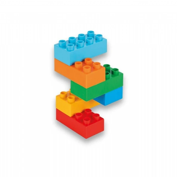 03 555 Sinerjim 6 RENKLİ TUĞLA BLOKLAR - Resim 2