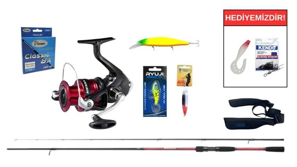 Shimano Sienna Spinning EVA 2,69m&Shimano Sienna 4000 FG Spin Seti ürün görseli