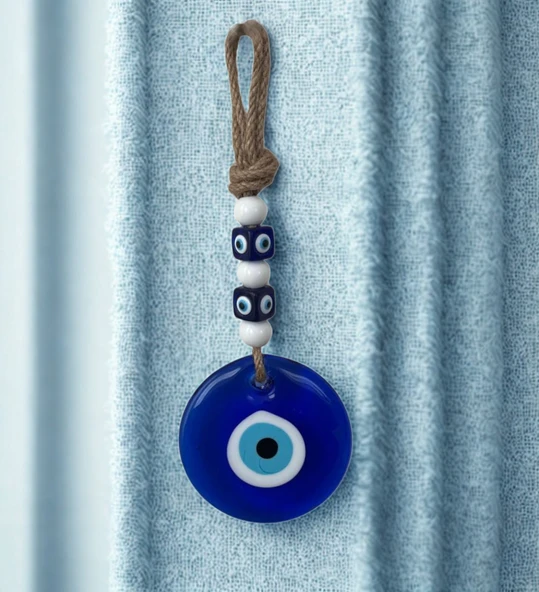 NEVCE STORE Nazar Boncuğu Duvar Süsü Büyük Boy Hediyelik Şık Ev Ofis Aksesuarı Dekoratif - Resim 3
