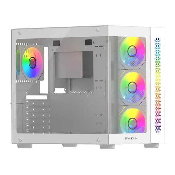 JAMES DONKEY STARK S800 4X ARGB WHITE KASA 750W ürün görseli 1