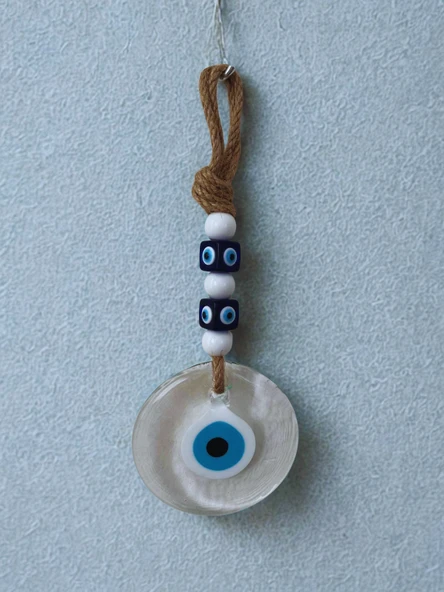 NEVCE STORE Nazar Boncuğu Duvar Süsü Büyük Boy Hediyelik Şık Ev Ofis Aksesuarı Dekoratif - Resim 4