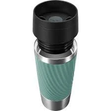 Tefal Travel Mug Easy Twist Yeşil 360 ml Termos Bardak - Resim 2