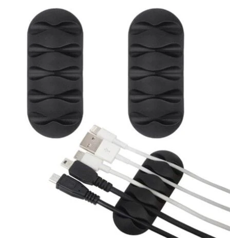 Kablo Tutucu 5 Kanallı 3lü Siyah - Resim 5