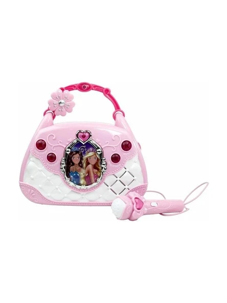 MP3 VE MİKROFONLU PARTİ MÜZİK EL ÇANTASI - Resim 2