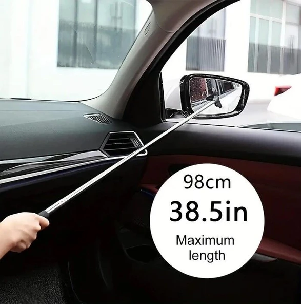 Teleskopik Araba Cam Ayna Sileceği - Resim 4
