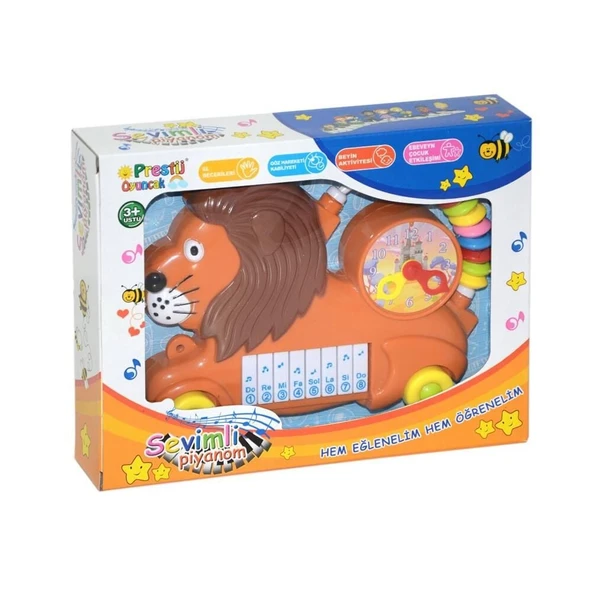 ASLAN-KAPLAN-FİL PİLLİ PİANO KUTULU - Resim 2