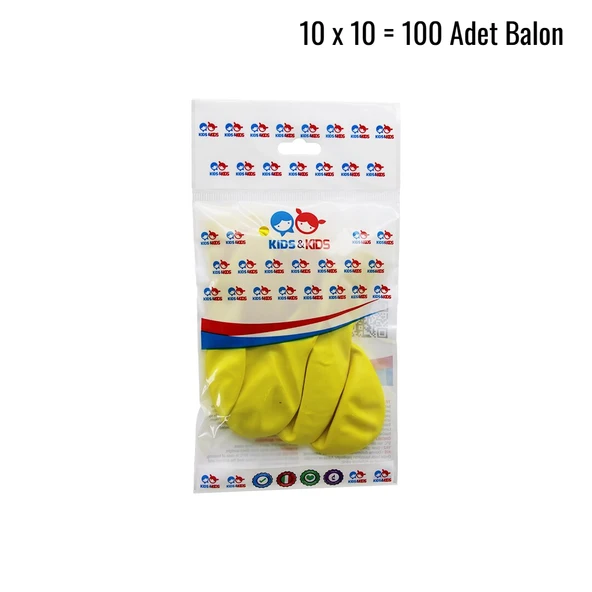 SARI 100PCS BALON G-90A (5358) ürün görseli 1