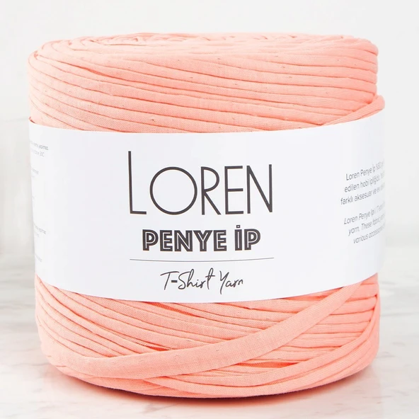 Loren Penye Kumaş El Örgü İpi Yavruağzı - 54 - 33480 ürün görseli