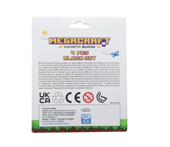Megacraft 9 Parça Su Blok - Resim 3