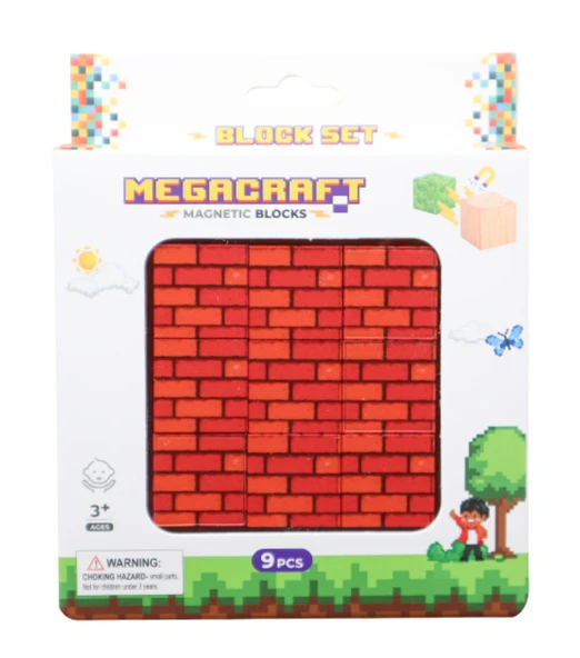 Megacraft 9 Parça Tuğla Blok ürün görseli
