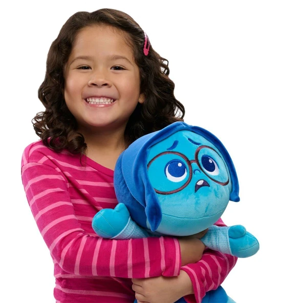 NDN02000 Inside Out 2 - Ağırlaştırılmış Üzüntü Peluş 30 cm - Resim 3