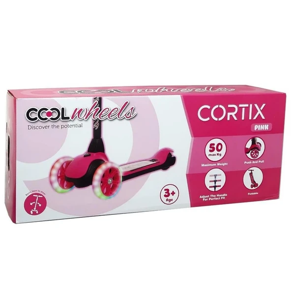 Sinerjim Cortix Scooter Pembe ürün görseli