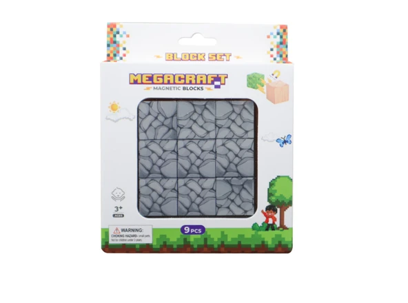Megacraft 9 Parça Taş Blok 2 - Resim 2
