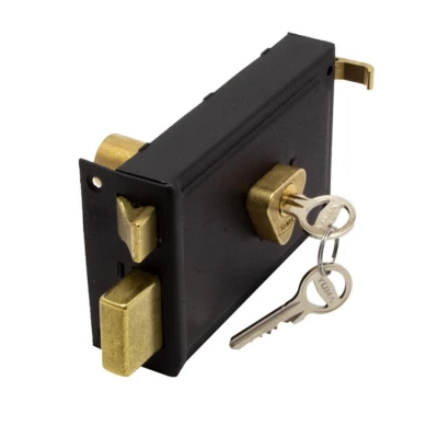 KARE 14CM.DIŞ KAPI KİLİT TRAJLI (5358) ürün görseli 1