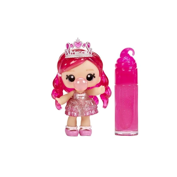 120711 Yummiland Bianca Bubblegum Bebeği ve Dudak Parlatıcısı - Resim 3