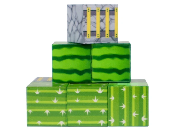 Megacraft 9 Parça Karpuz Ray Kaktüs Blok ürün görseli