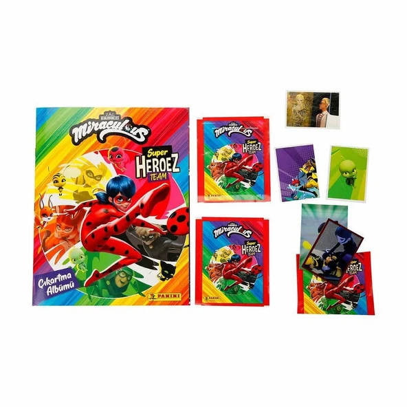 Lady Bug ve Super Cat Çıkartma Albümü ürün görseli 1