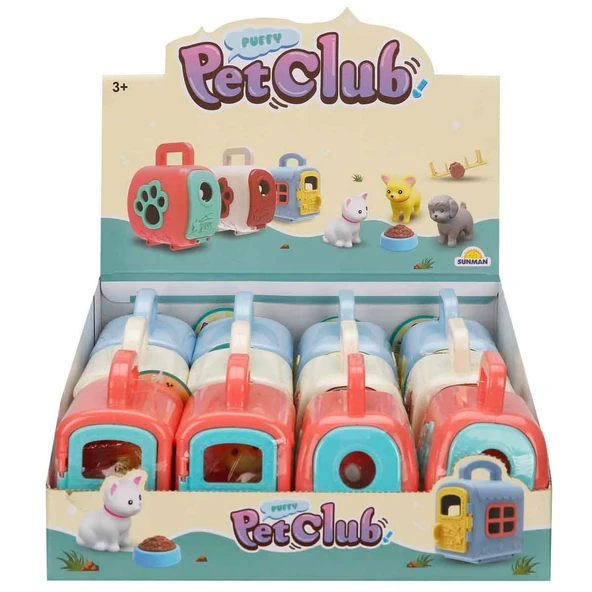 Taşıma Çantalı Mini Hayvanlar Figür - 1 Adet Stokta Olan Gönderilir - Resim 4