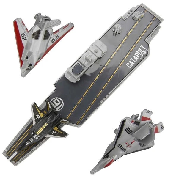 ASKER OYUN SET JET/UÇAK GEMİSİ 4PRÇ - Resim 4