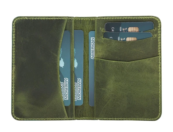 Dalfsen Deri Kartlık G16 Yeşil - Resim 5