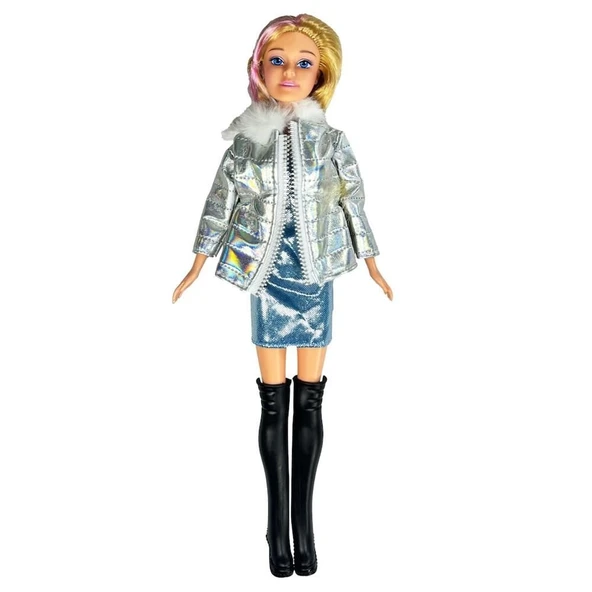 WG-66770 KUT.29CM AKSESUARLI BEBEK -VRD - Resim 4