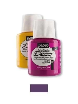 Pebeo Deco 110 Ml Ahşap Boyası Mor 78 ürün görseli 1