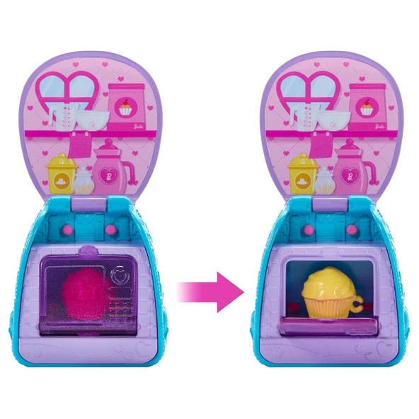 JBF46 Sinerjim Sırt Çantası Olabilen Cupcake Oyun Seti - Resim 4