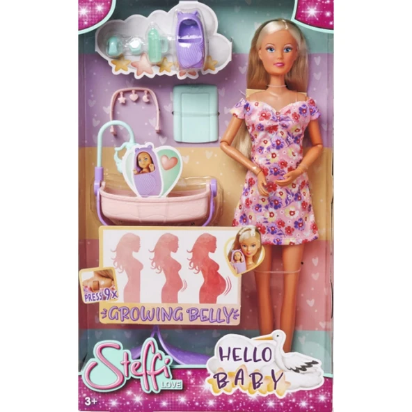 Hamile Steffi Karnı Büyüyen Bebek 29 cm SMB-105733680 ürün görseli