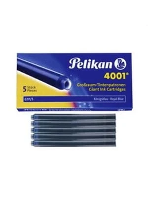 Pelikan Uzun Kartuş Mavi 5 Li 4001 ürün görseli 1