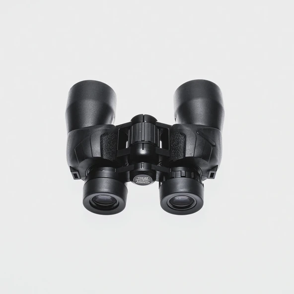 10x42 Profesyonel El Dürbünü – Büyük Mercek – Süper Netlik – 1000m/97m – Siyah - Resim 2