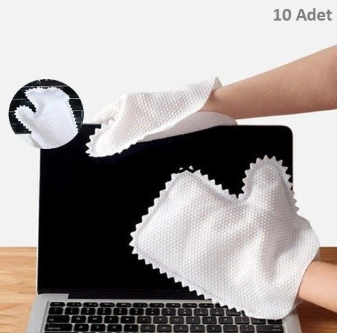 Çok Amaçlı Temizlik Eldiveni Toz Alma Bezi 10 Adet - Resim 5