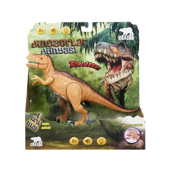 S00036171 DİNOZOR B/O.KÇK.SES/IŞIK 4AST. SUN - Resim 3