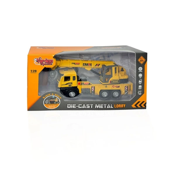 XX992-02AB Çek Bırak Işıklı ve Sesli Kule Vinç 1:28 - Resim 2